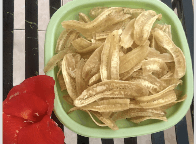 Membuat Keripik Pisang Manis, Renyah dan Bersih