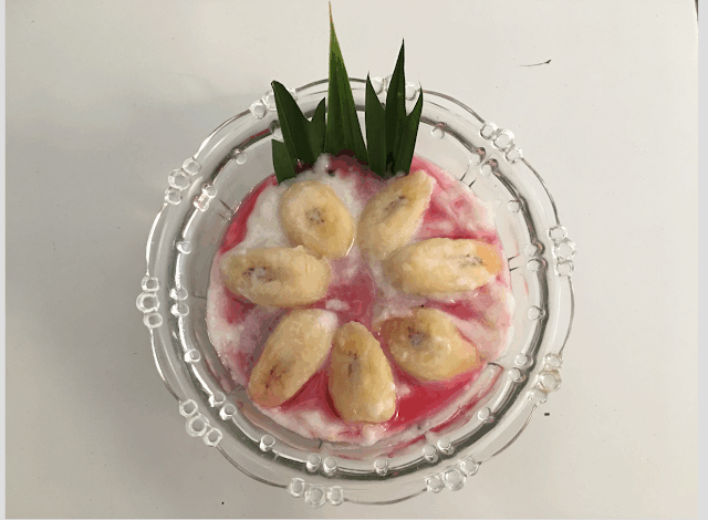 Palu Butung, Bubur Sumsum dan Pisang, Sajian khas Sulawesi