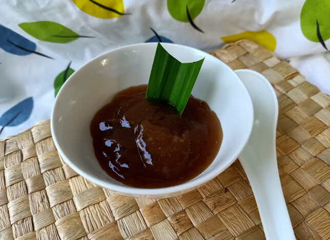 Bubur Garut (Arrowroot porridge)